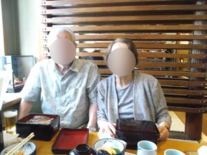 せこし＆夢子　うなぎ屋にて